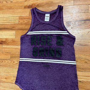 Victoria's Secret PINK Purple Tank Top, Size XS